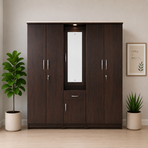 UrbanNest Wardrobe - Five door