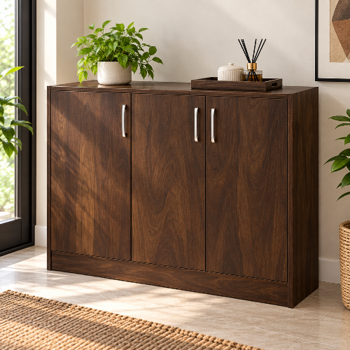 UrbanWood 3Door Shoe Rack