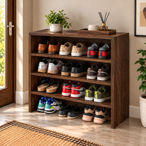 UrbanWood Open Shoe Rack
